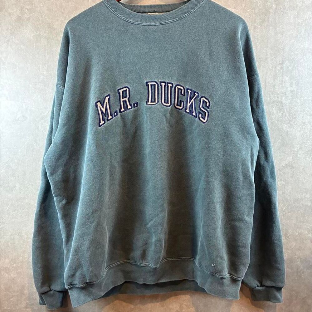 Unbranded Men's Green and Blue Sweatshirt